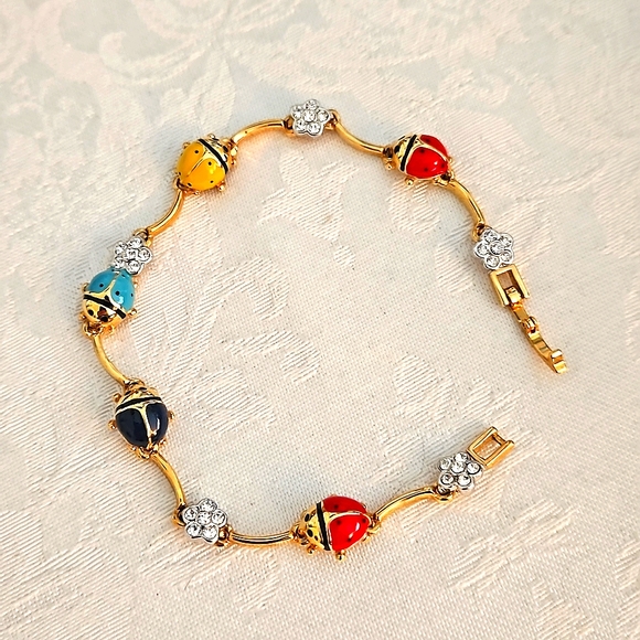 Bling Jewelry Ladybug Bracelet. - Picture 5 of 6